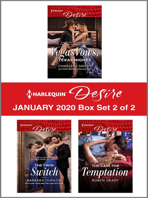 Title details for Harlequin Desire January 2020--Box Set 2 of 2 by Charlene Sands - Available